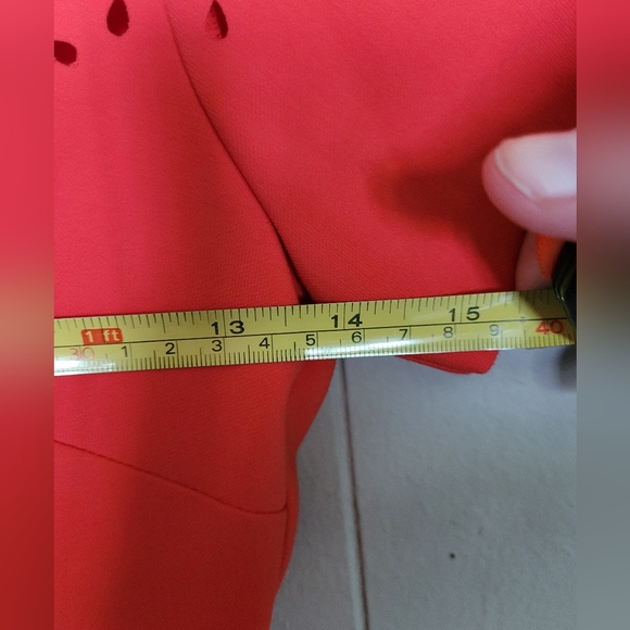 NWOT Likely Eyelet Manhattan Dress, 0, Bittersweet - Picture 8 of 8